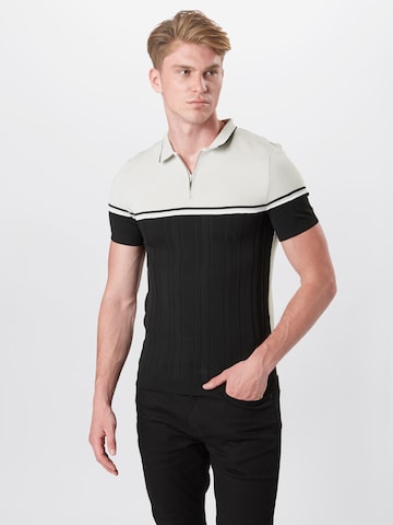 River Island Regular fit Shirt in Black: front