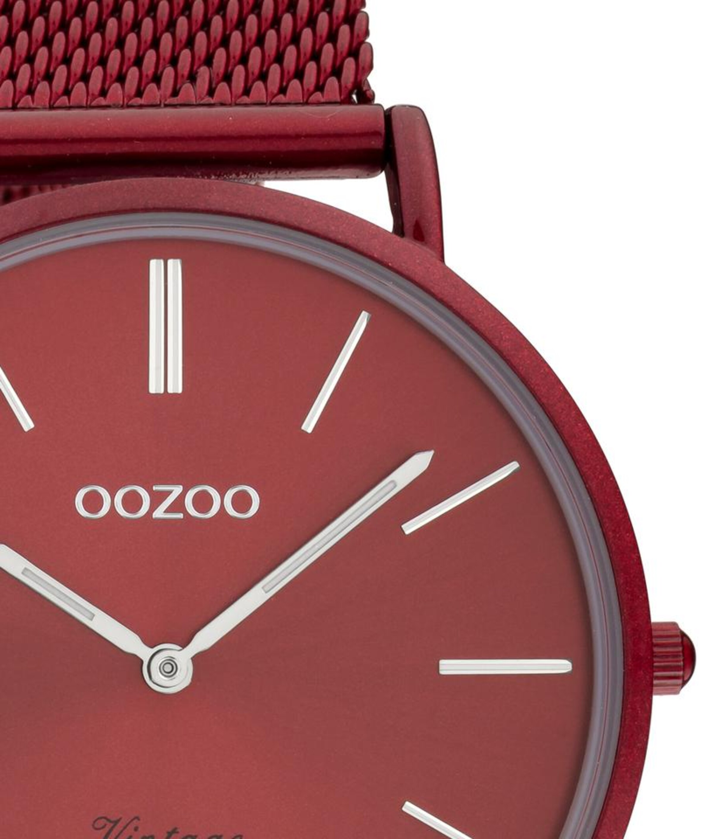 OOZOO Uhr C20001 in Merlot 