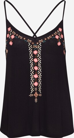 ABOUT YOU Top 'Nola' in Black: front
