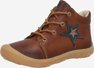 Pepino First-Step Shoes 'Romy' in Brown: front