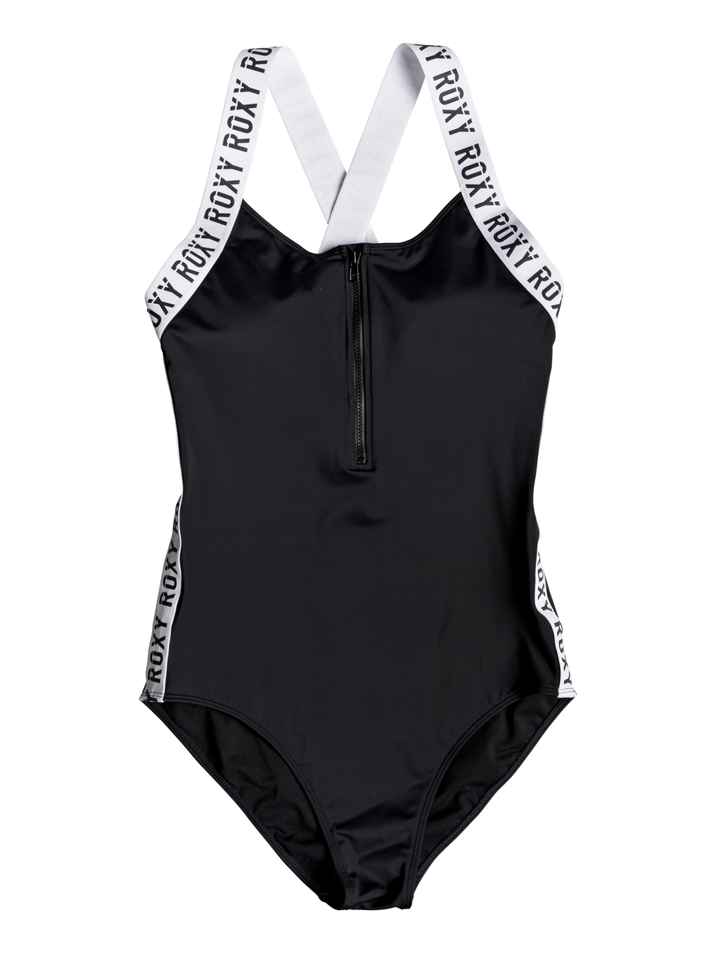 ROXY - Badeanzug 'FITNESS FASHION ONE PIECE' in schwarz