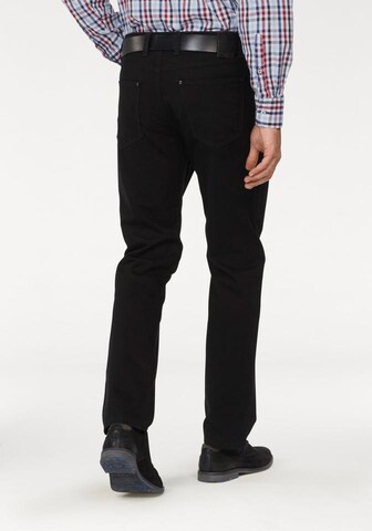 bugatti Slimfit Jeans in Schwarz