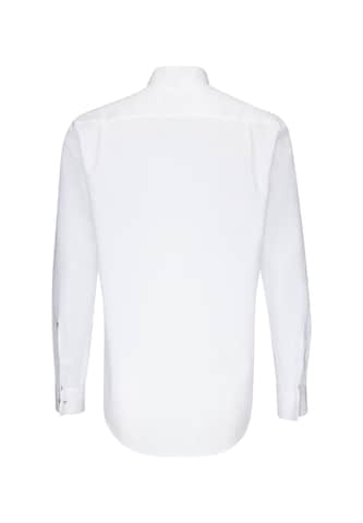 Coupe regular Chemise business SEIDENSTICKER en blanc