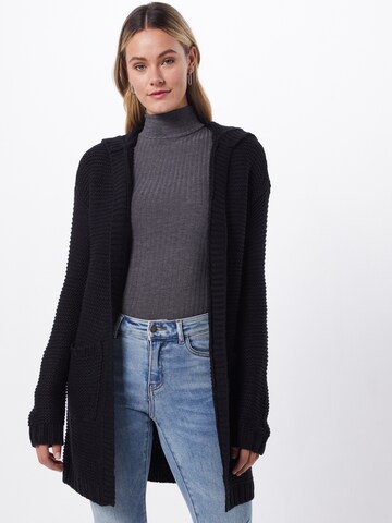 VERO MODA Вязаная кофта 'No Name' в Черный: спереди