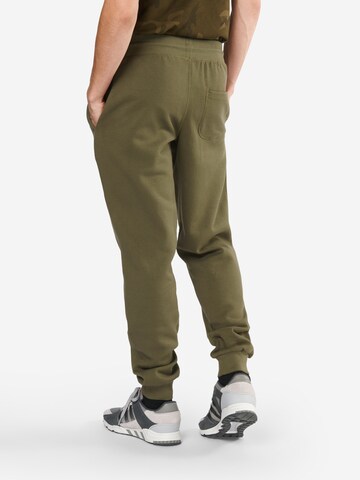 Urban Classics Tapered Trousers in Green: back