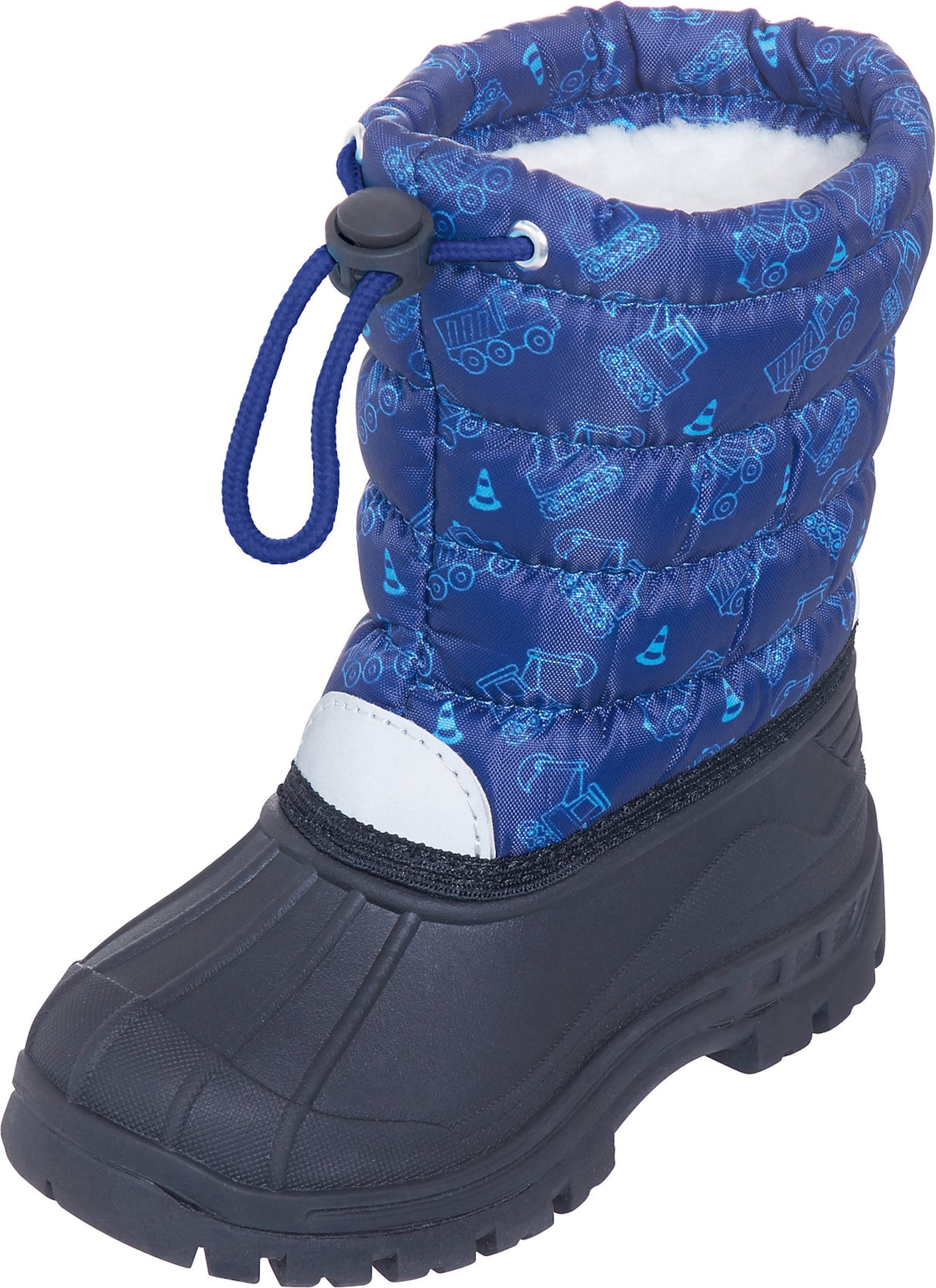 PLAYSHOES Snow Boots in Blue: front