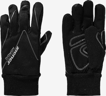 ZIENER Athletic Gloves 'UNICO' in Black: front