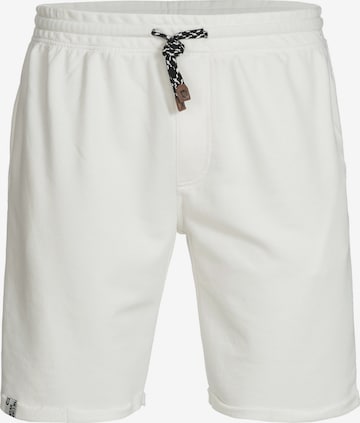 INDICODE JEANS Regular Pants 'Aldrich' in White: front