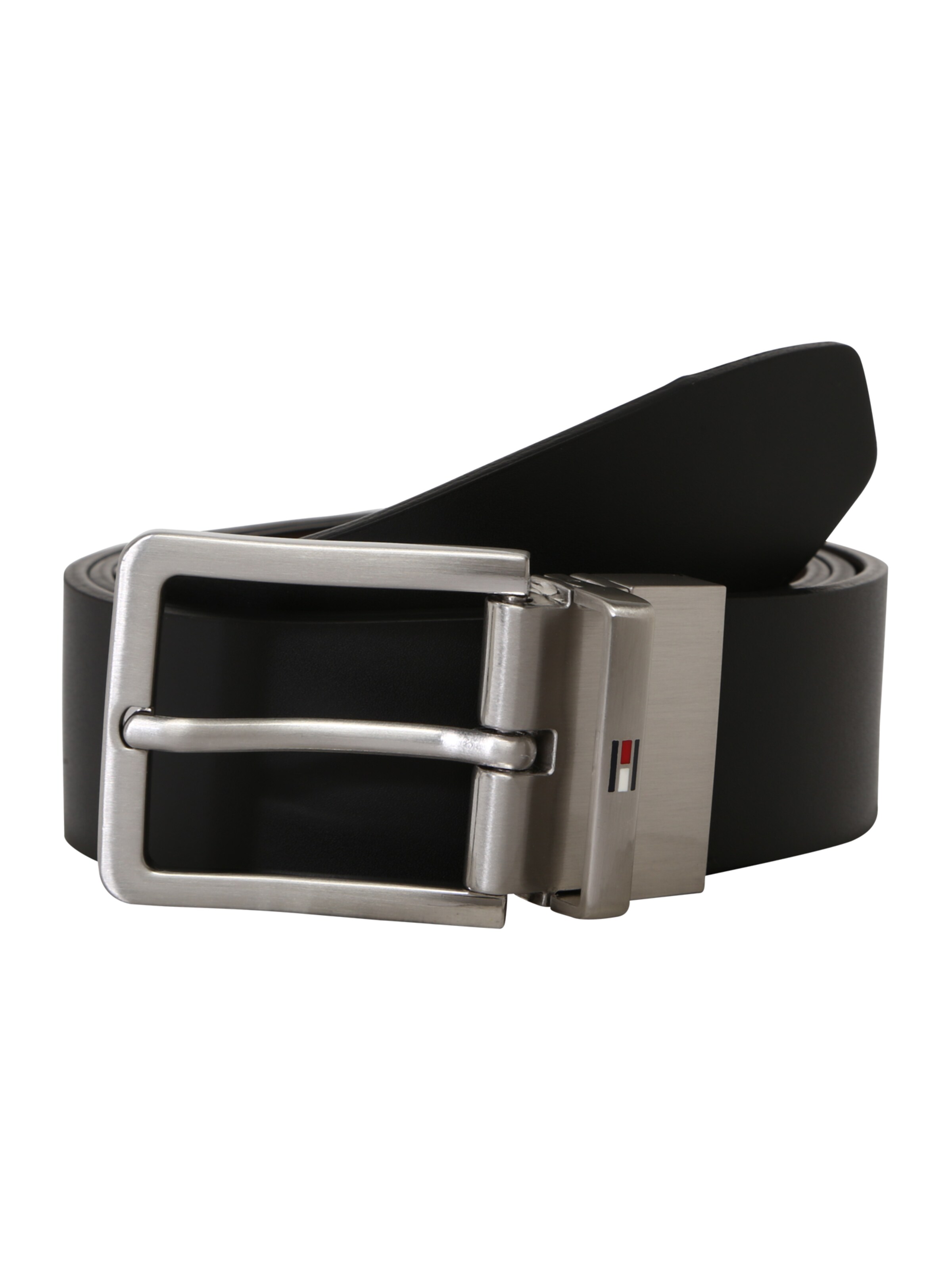 TOMMY HILFIGER - Riem 'MODERN REV 3.5' in de kleur Zwart