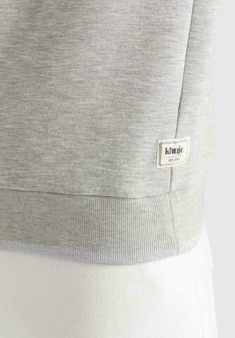 khujo Sweatshirt 'Kaneeta' in Grau