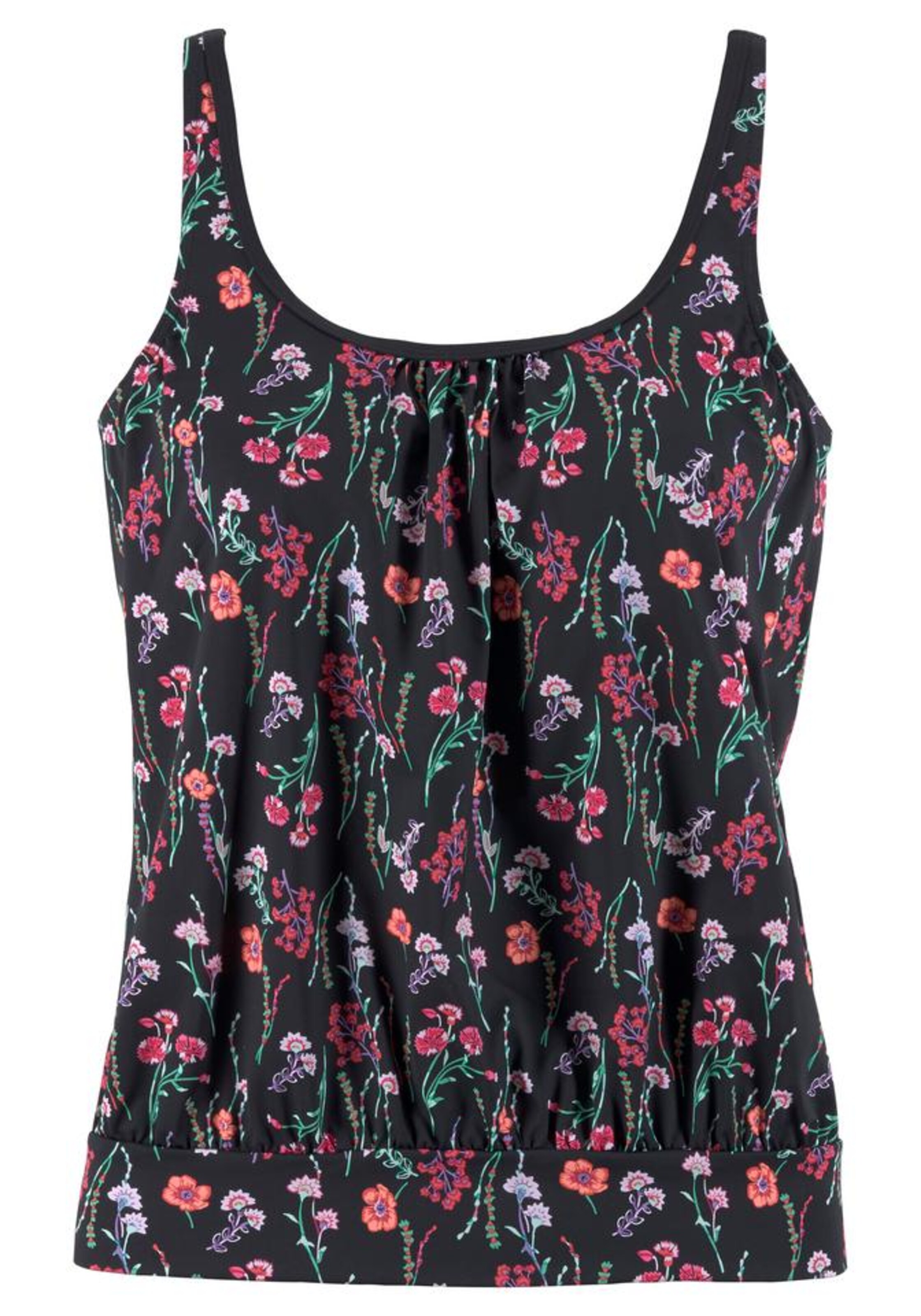 LASCANA - Tankini-Top 'Bloom' in mischfarben