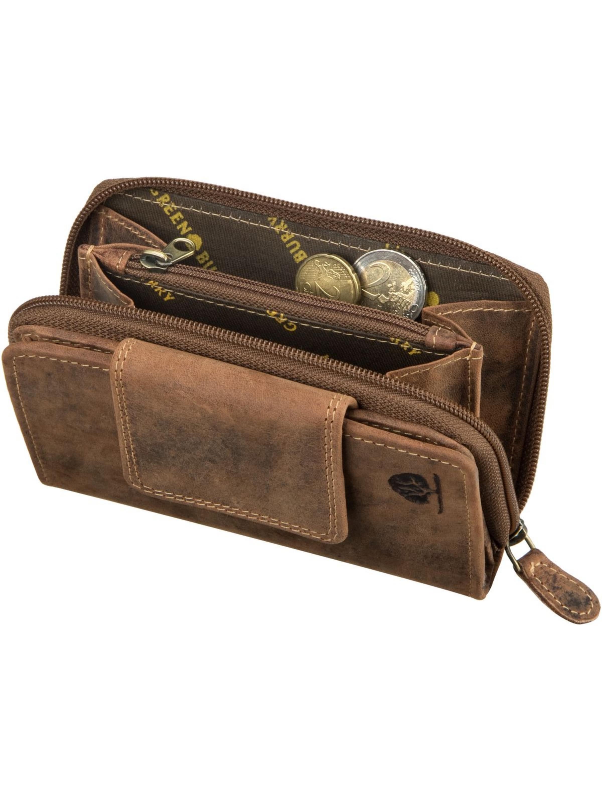 GREENBURRY Geldbörse 'XI' in Braun