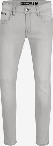 INDICODE JEANS Slim fit Jeans 'Texas' in Grey: front