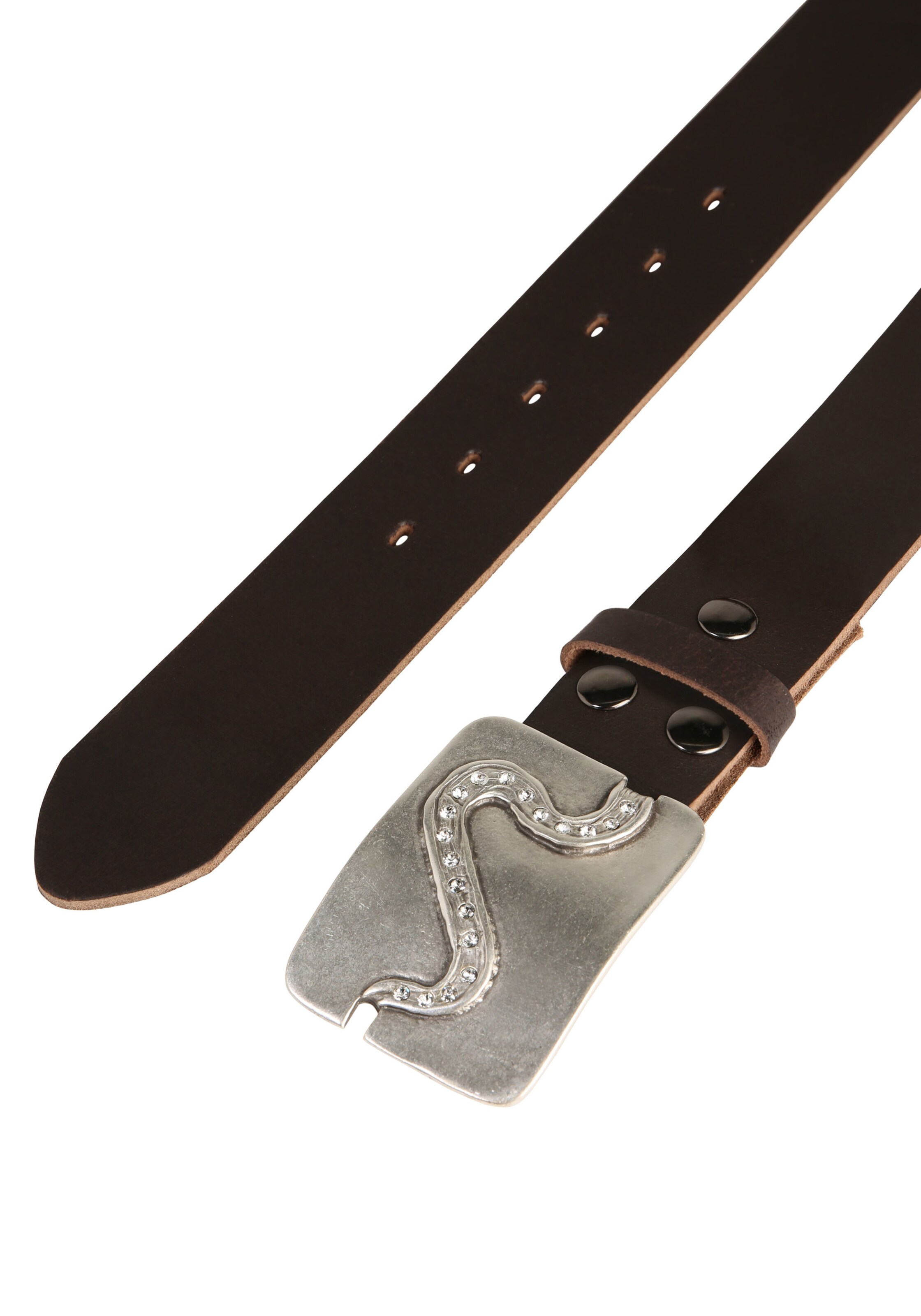 RETTUNGSRING by showroom 019° Ledergürtel in Braun