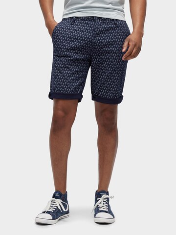 TOM TAILOR DENIM Slimfit Shorts in Blau: predná strana