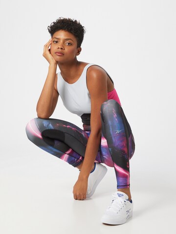 Reebok Sportovní top – šedá