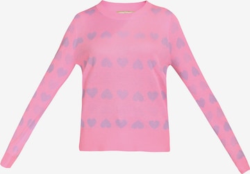 MYMO Pullover in Pink: front
