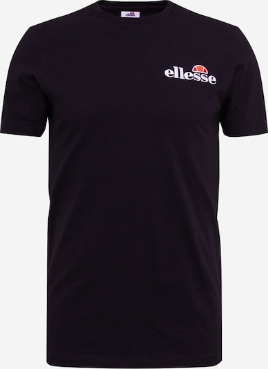 ELLESSE T-Shirt  'Voodoo' in orange / schwarz / weiß, Produktansicht