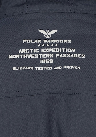 ALPHA INDUSTRIES Zimná parka 'Polar' - Modrá