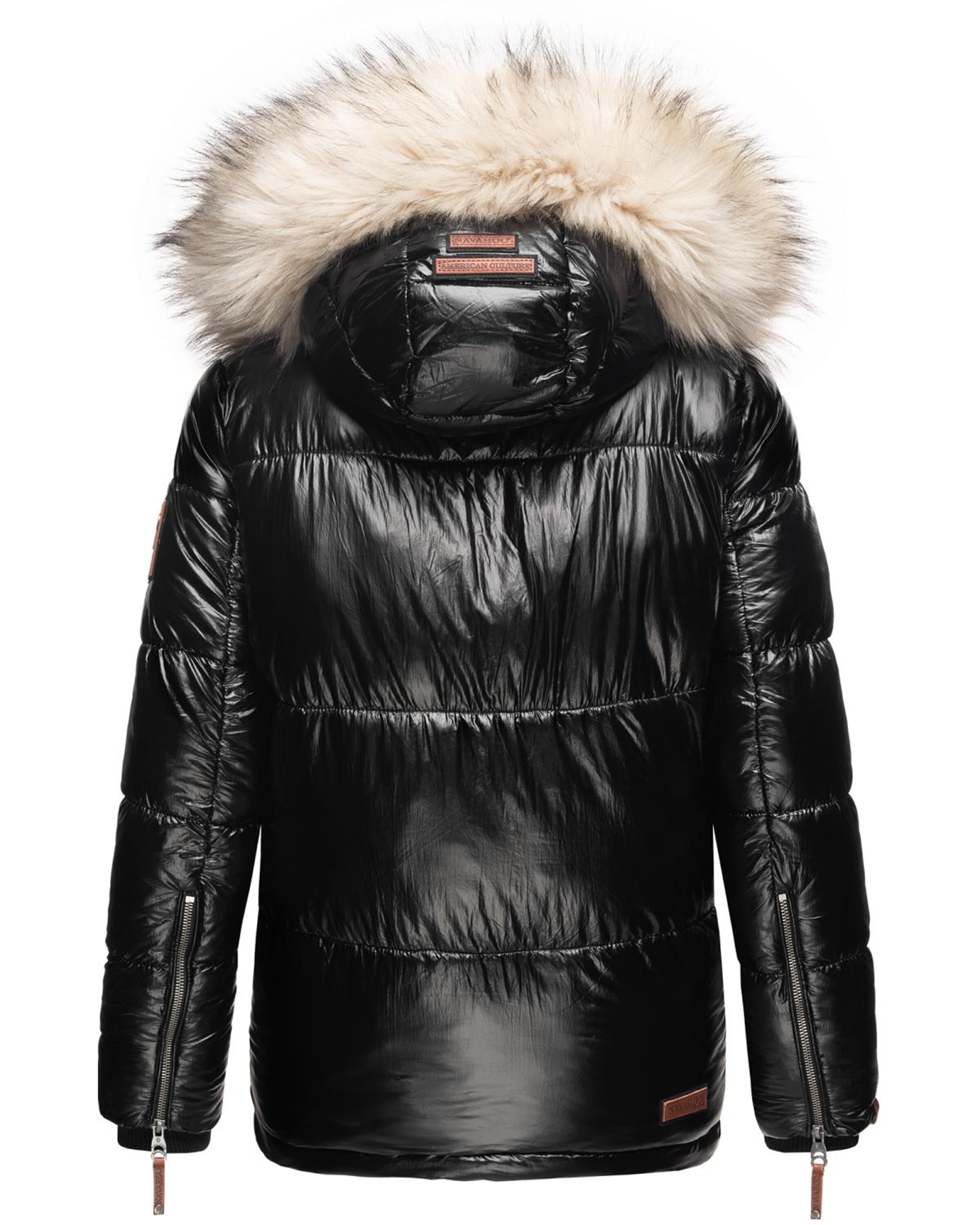 Veste d’hiver 'Tikunaa' NAVAHOO en noir