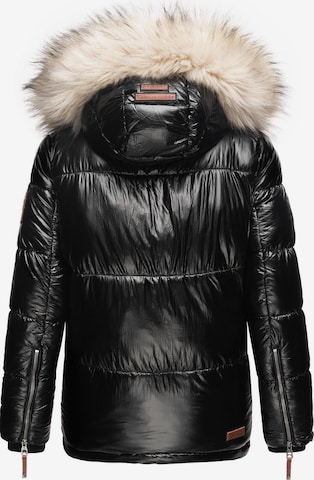 NAVAHOO Winter Jacket 'Tikunaa' in Black