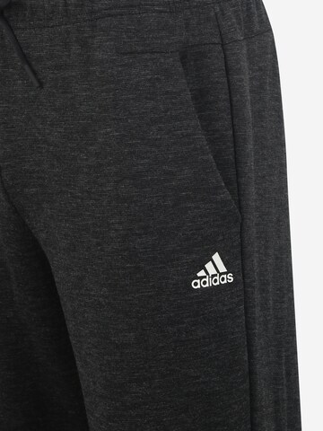 Effilé Pantalon de sport 'ID Stadium' ADIDAS PERFORMANCE en noir