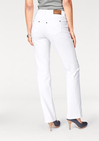 ARIZONA Regular Comfort-fit-Jeans in Weiß