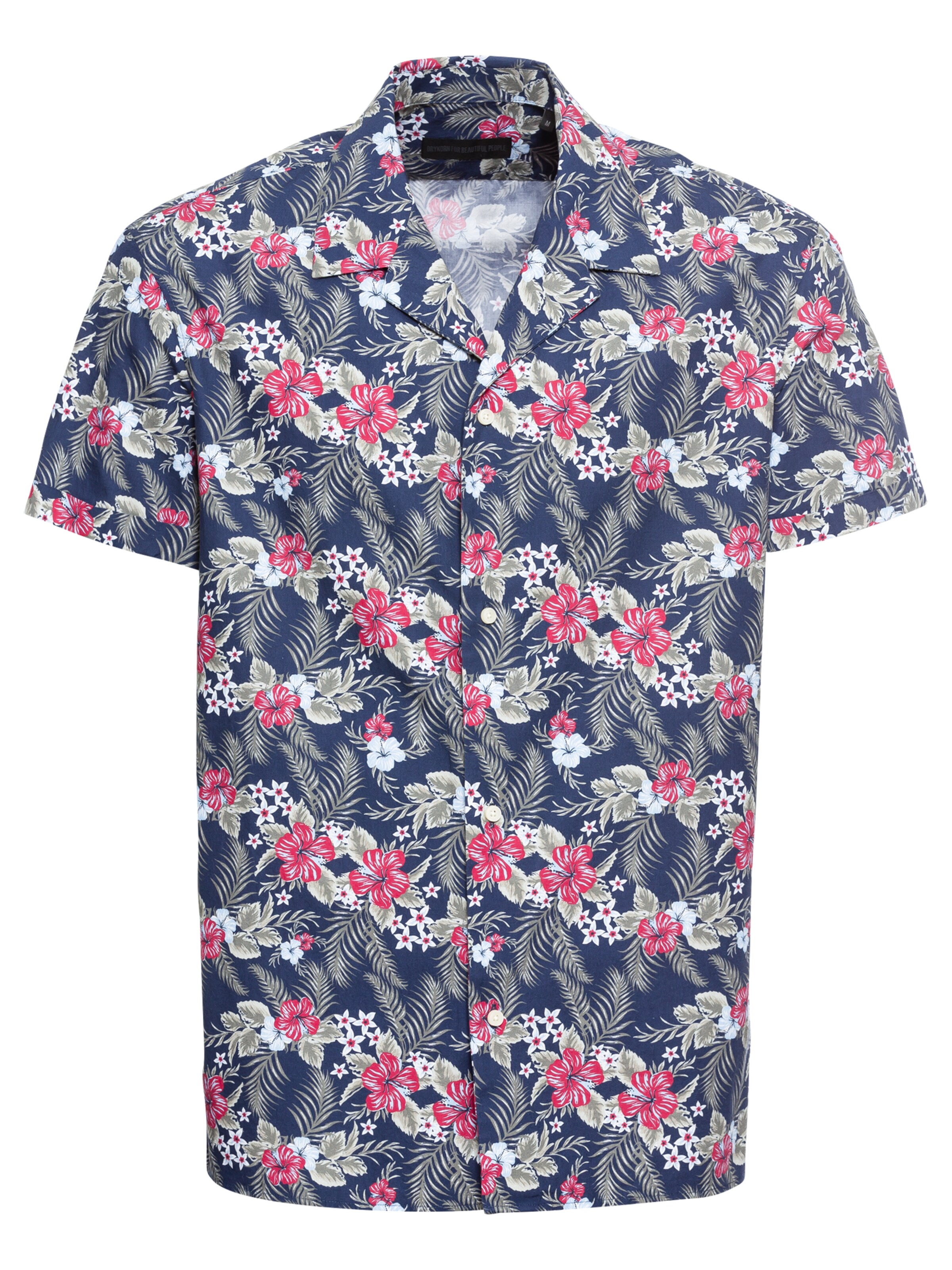 DRYKORN - Overhemd 'BIJAN' in de kleur Donkerblauw