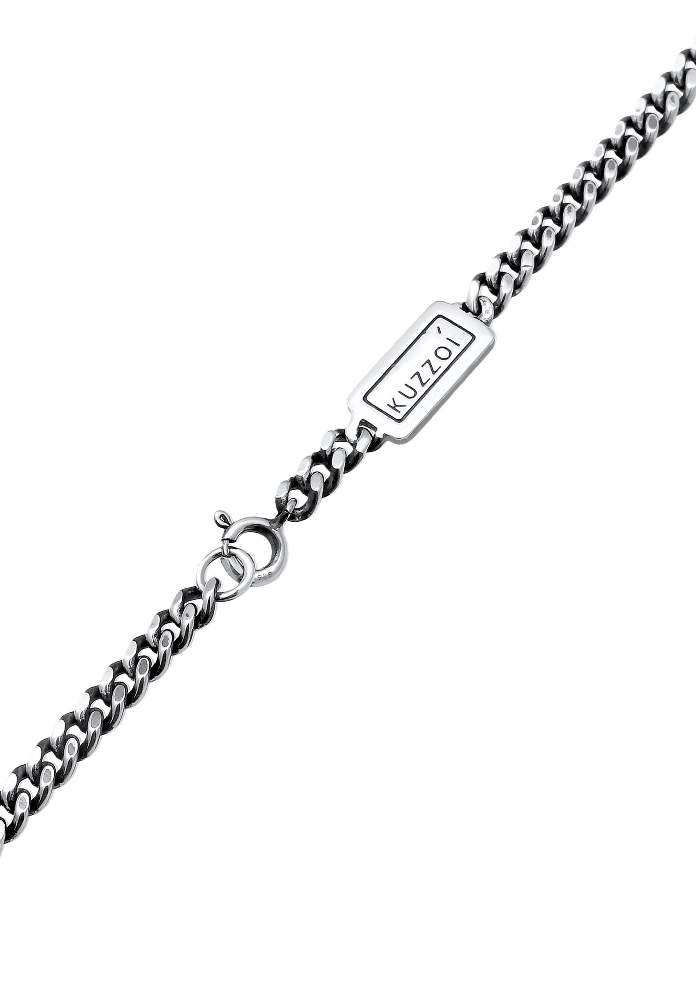 Collana 'Panzerkette' di KUZZOI in argento