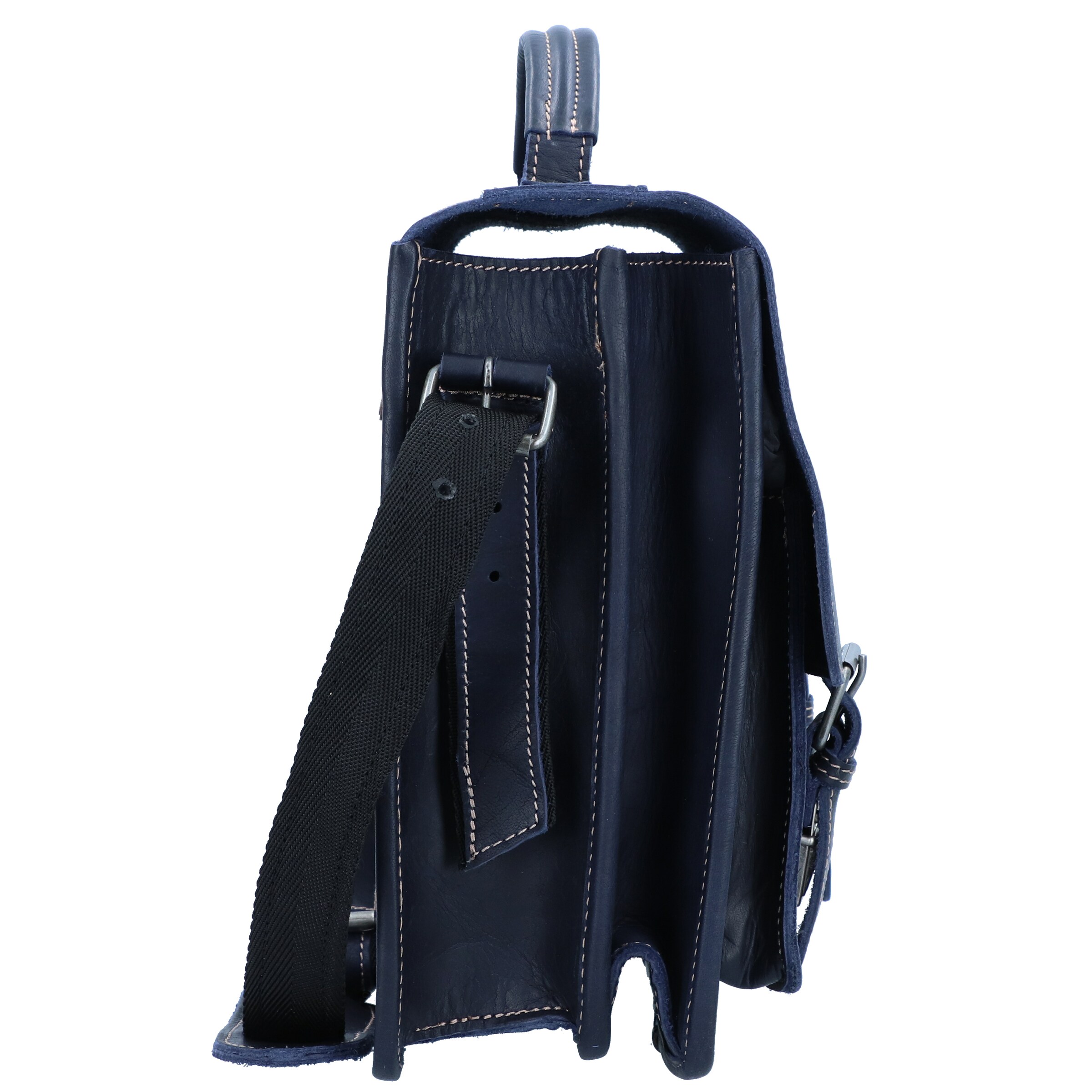 GREENBURRY Document Bag 'Buffalo' in Blue