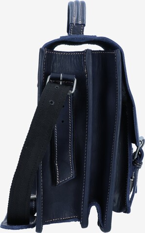 GREENBURRY Document Bag 'Buffalo' in Blue