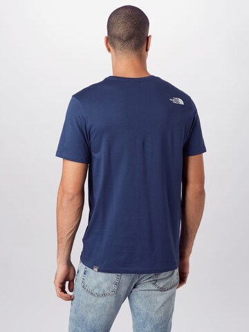THE NORTH FACE Regular fit Тениска 'Easy' в синьо
