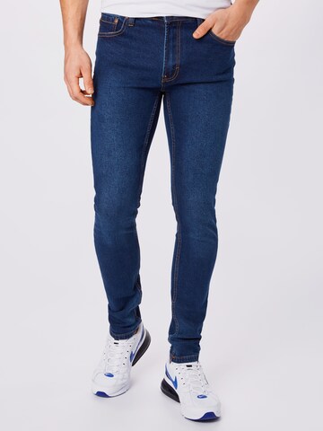 Denim Project Slimfit Jeans 'Mr. Red' in Blau: predná strana
