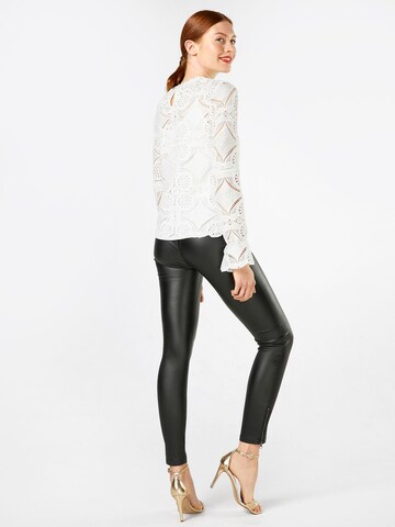 Skinny Leggings 'Belus-Katy' de la Cream pe negru
