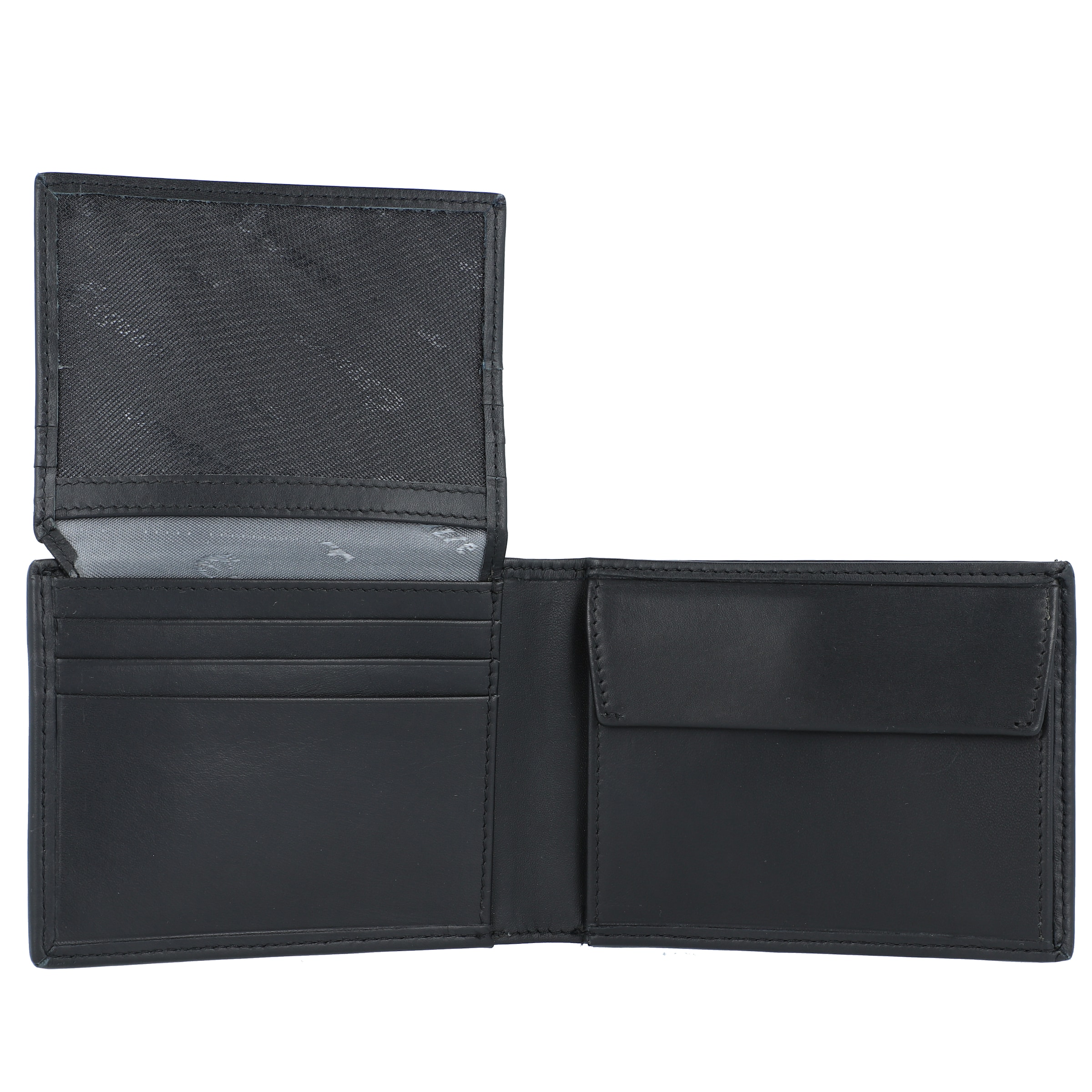 Esquire Wallet 'New Silk' in Black