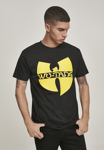 Mister Tee Shirt 'Wu-Wear' in Zwart: voorkant