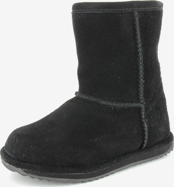 EMU AUSTRALIA Snow Boots 'Brumby Lo' in Black: front