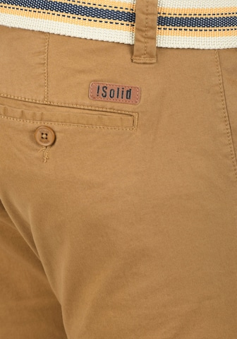 Regular Pantalon chino 'Lagos' !Solid en marron