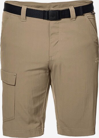 JACK WOLFSKIN Regular Shorts 'Hoggar' in Beige: predná strana