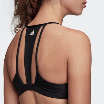 Col haut Soutien-gorge de sport ADIDAS PERFORMANCE en noir