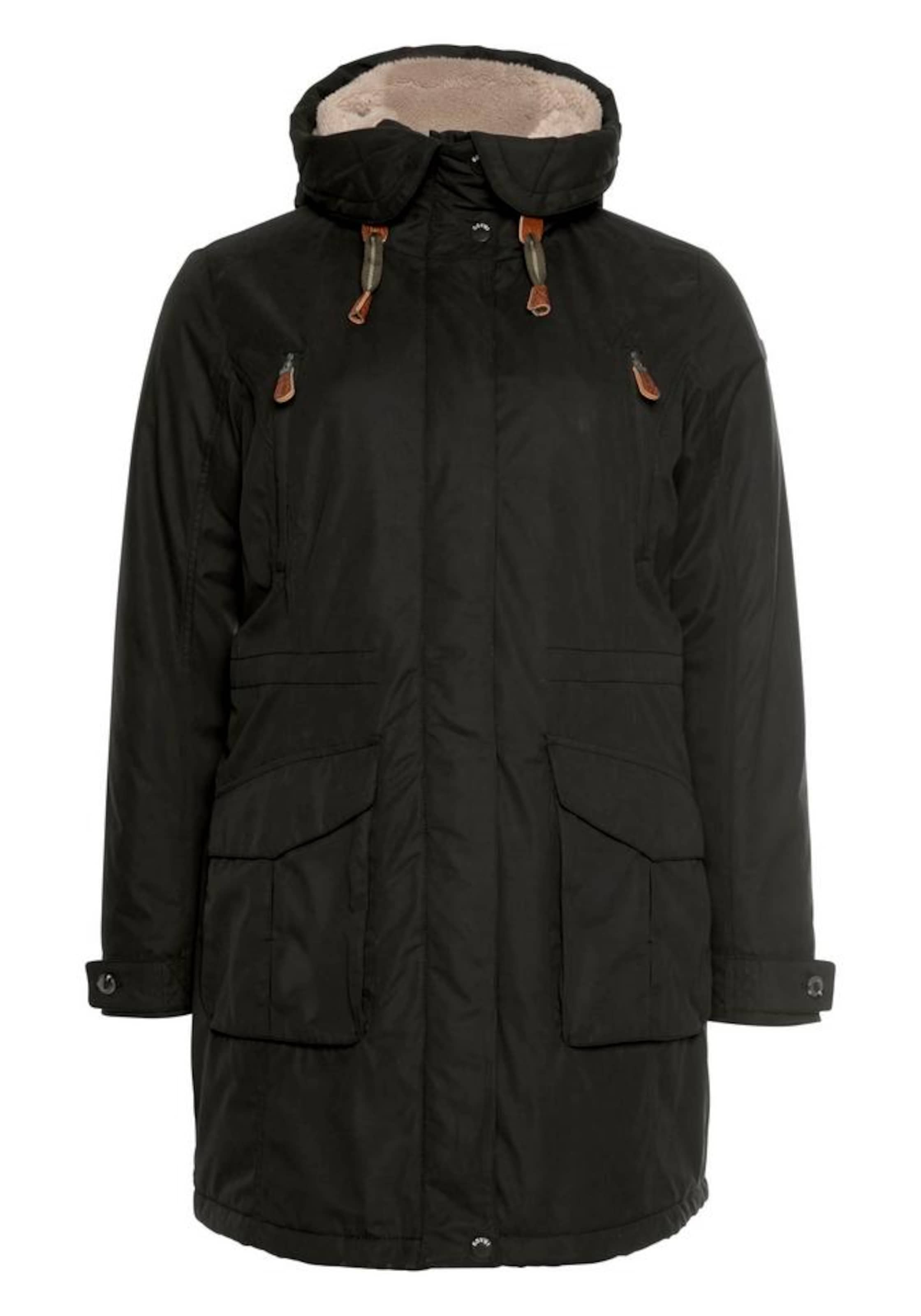 G.I.G.A. DX by killtec Funktionsparka 'Manolara' in Schwarz: Vorderseite