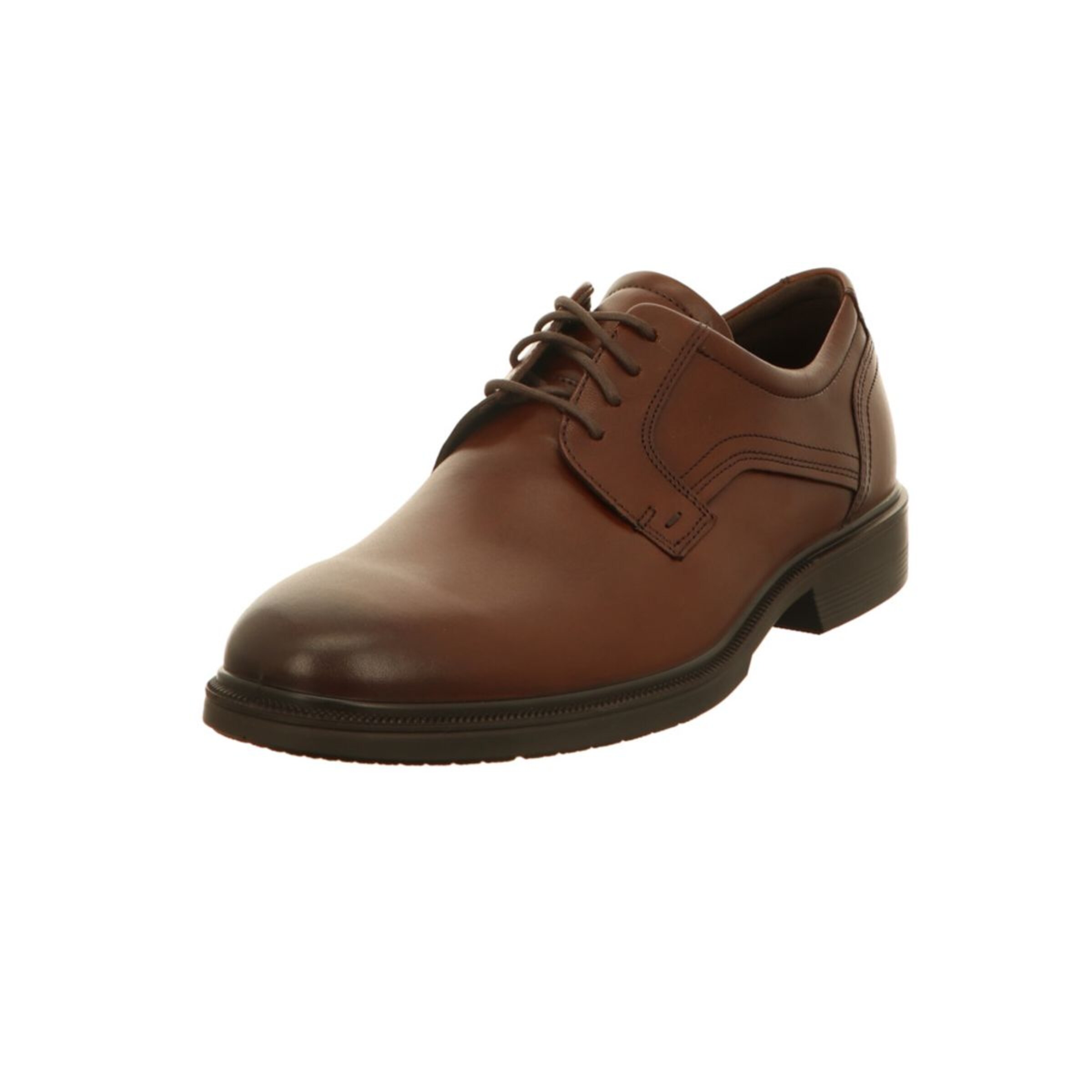 ECCO - Veterschoen in de kleur Kastanjebruin