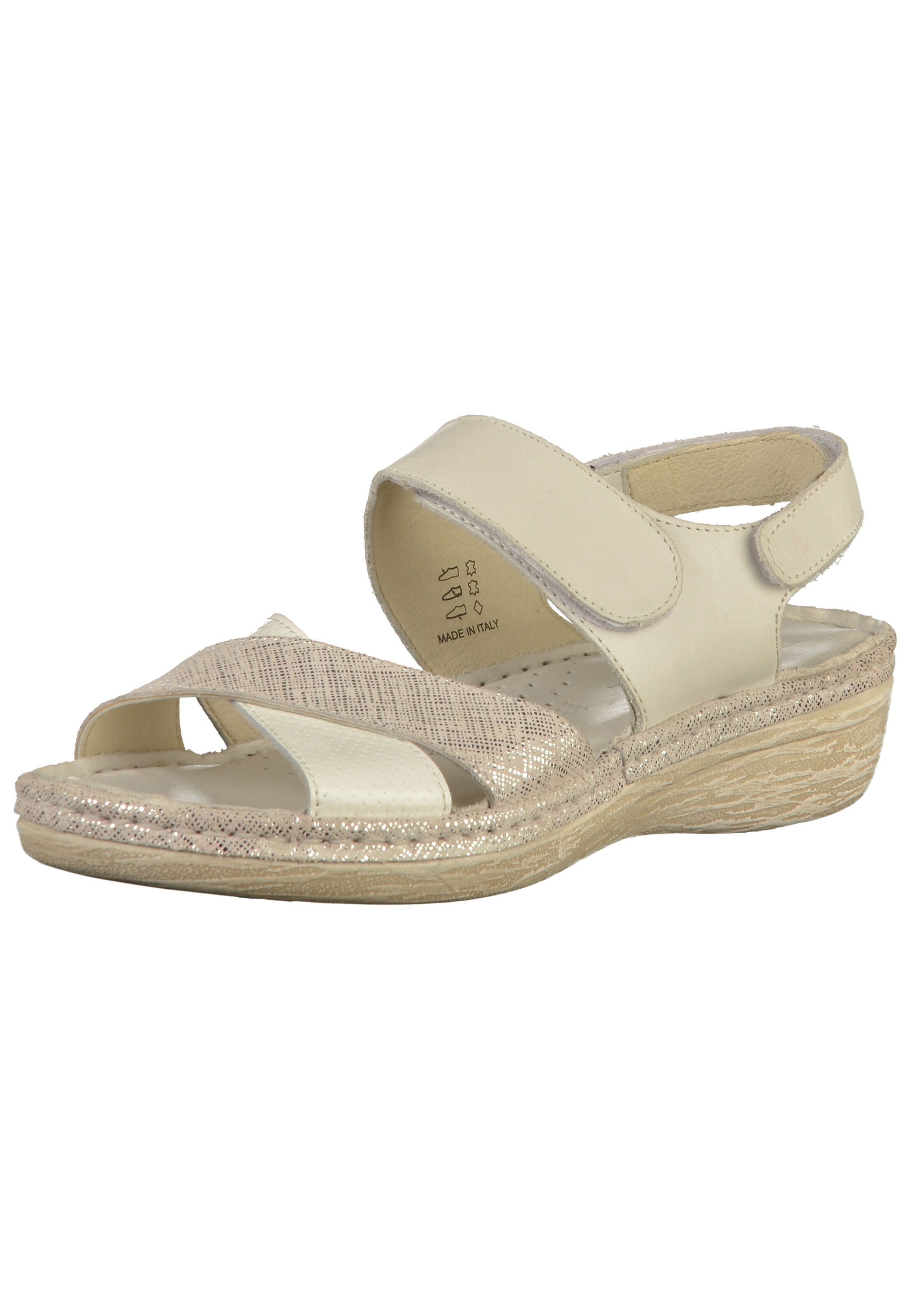 Sandales ROHDE en beige : devant