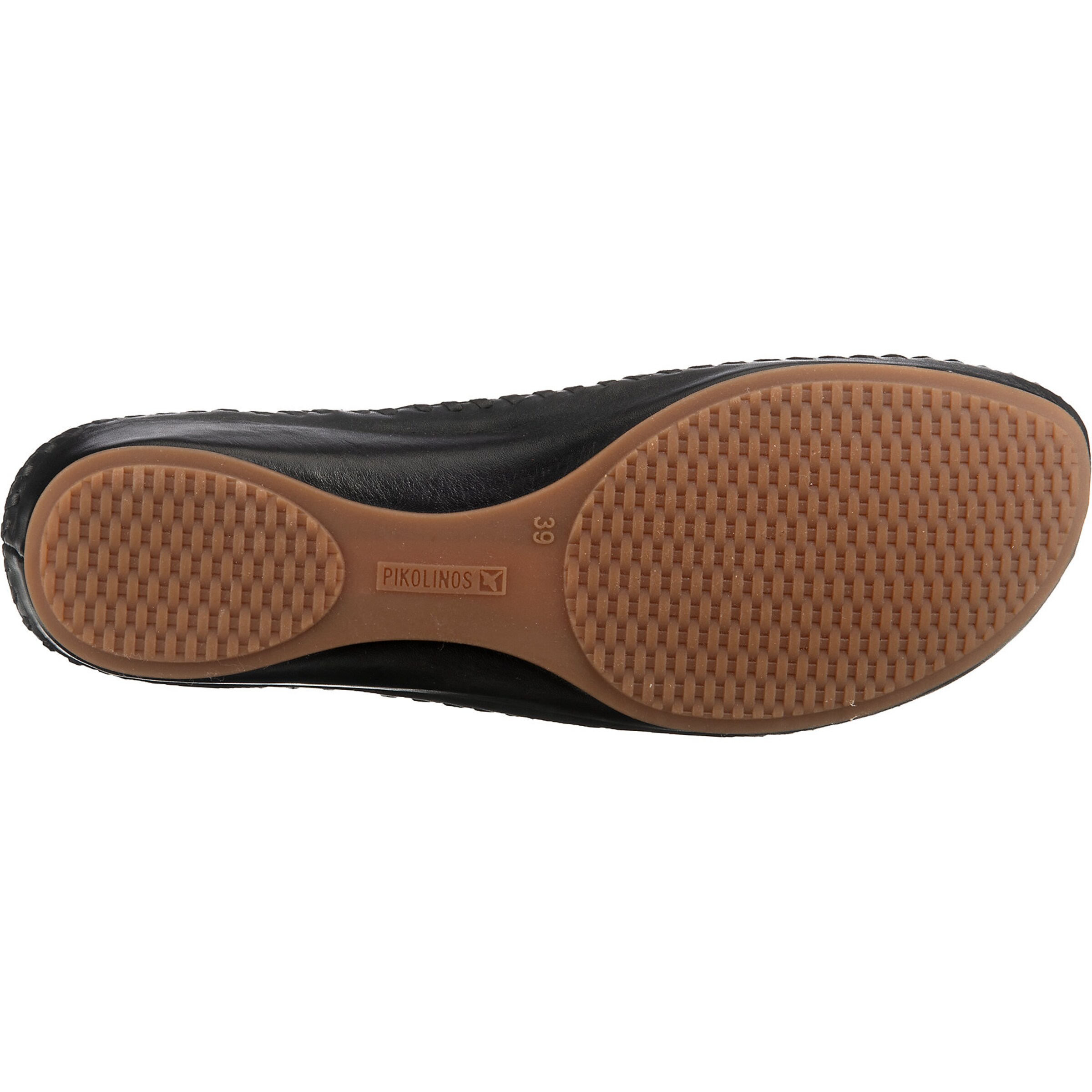 Balerini cu curea glezna 'Margarita' de la PIKOLINOS pe negru