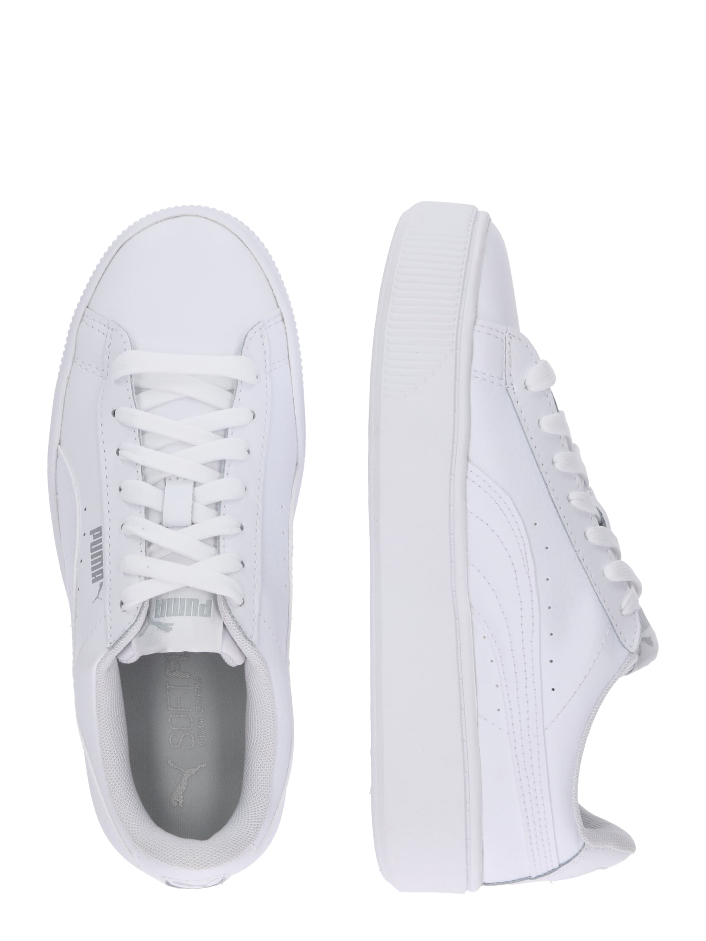 PUMA Sneaker low 'Vikky Stacked' i hvid