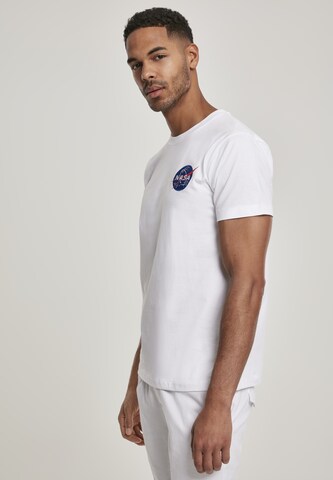 Mister Tee T-Shirt 'Nasa' in Weiß