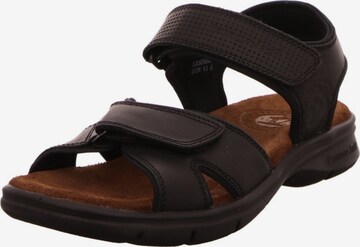 PANAMA JACK Sandals in Black: front