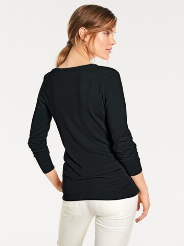 Pull-over heine en noir : derrière