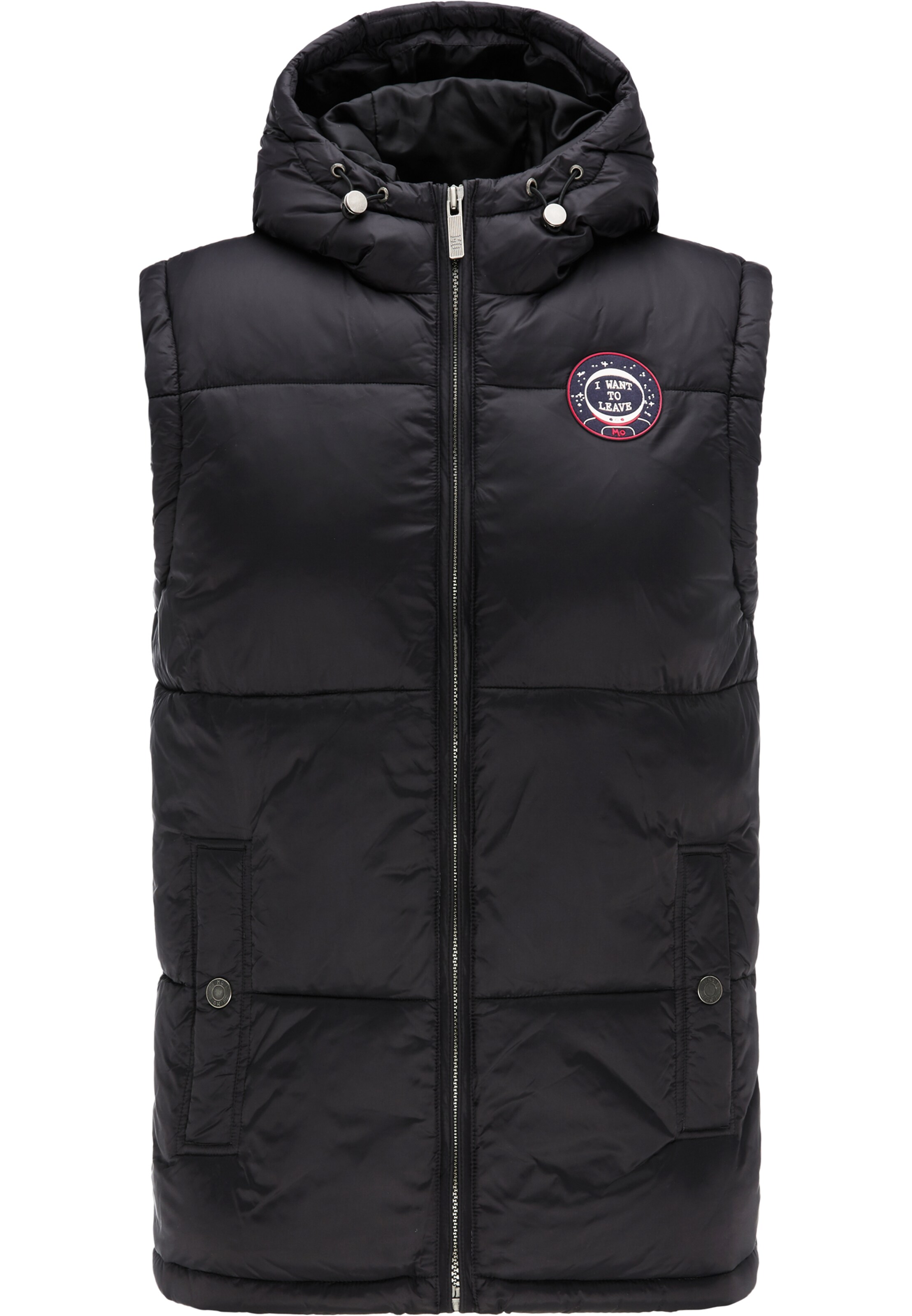 MO - Bodywarmer in de kleur Zwart