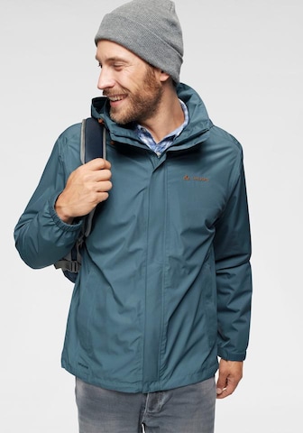 VAUDE Outdoorjas 'Escape' in Blauw: voorkant